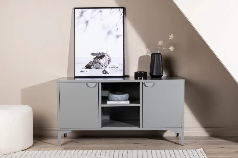 Helehall terasest TV-alus Piring, 120 × 63 cm, 15618-255 – 8