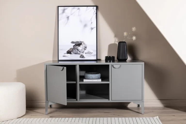 Helehall terasest TV-alus Piring, 120 × 63 cm - 15618-255