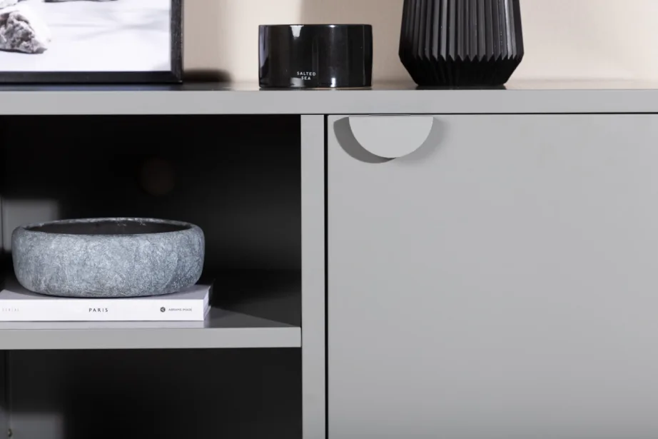 Helehall terasest TV-alus Piring, 120 × 63 cm, 15618-255 – 10