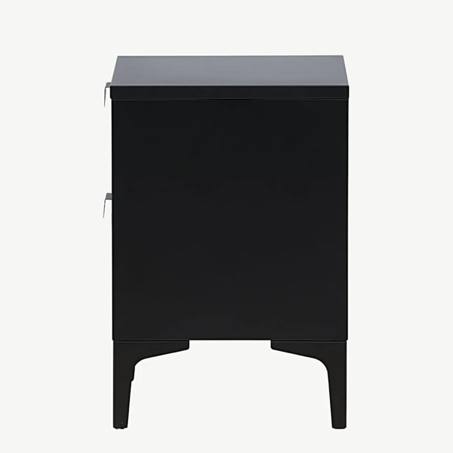 Piringi kahe sahtliga mustast terasest öökapp, 15620-208 – 7