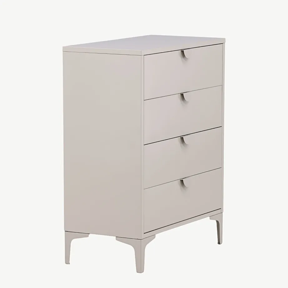 Beež sahtlitega teraskapp Piring, 4 sahtlit, 15621-250 – 3