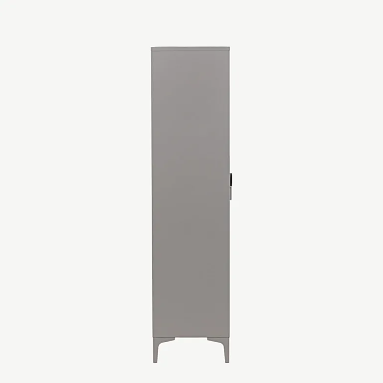 Helehalli viimistlusega metallist riidekapp Piring, 85 × 183 cm - 15622-255