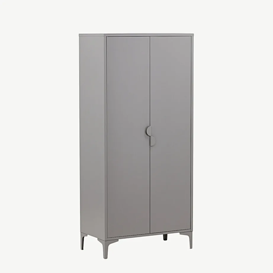 Helehalli viimistlusega metallist riidekapp Piring, 85 × 183 cm, 15622-255 – 3