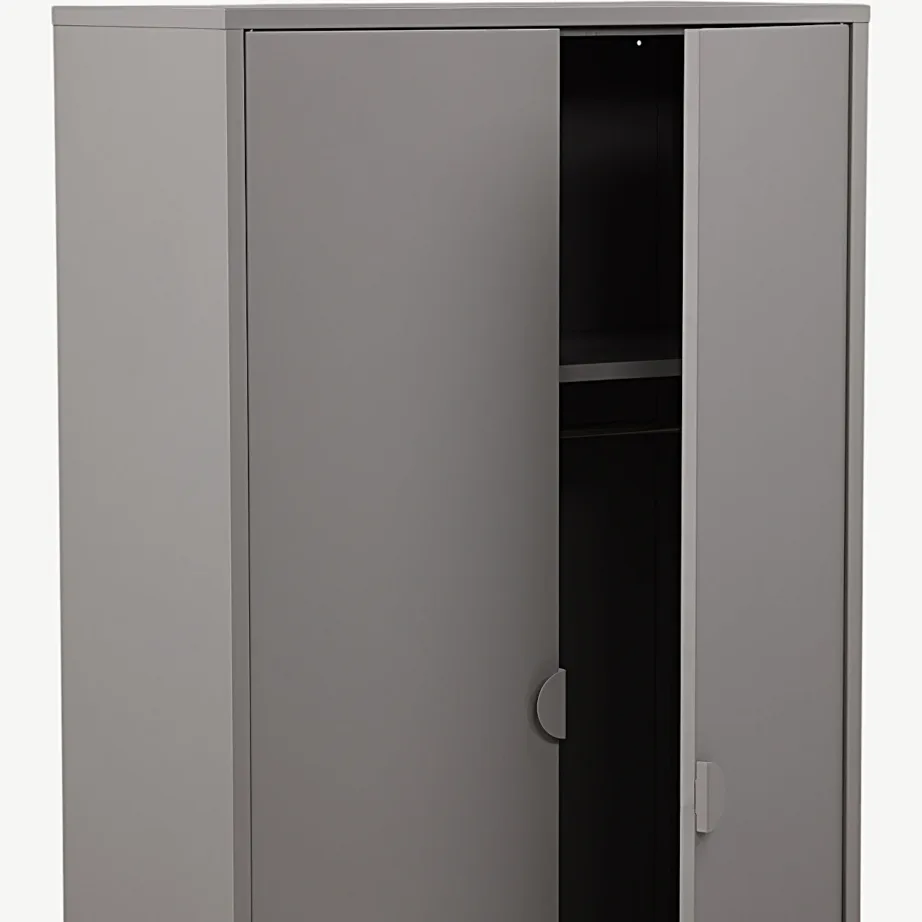 Helehalli viimistlusega metallist riidekapp Piring, 85 × 183 cm, 15622-255 – 5