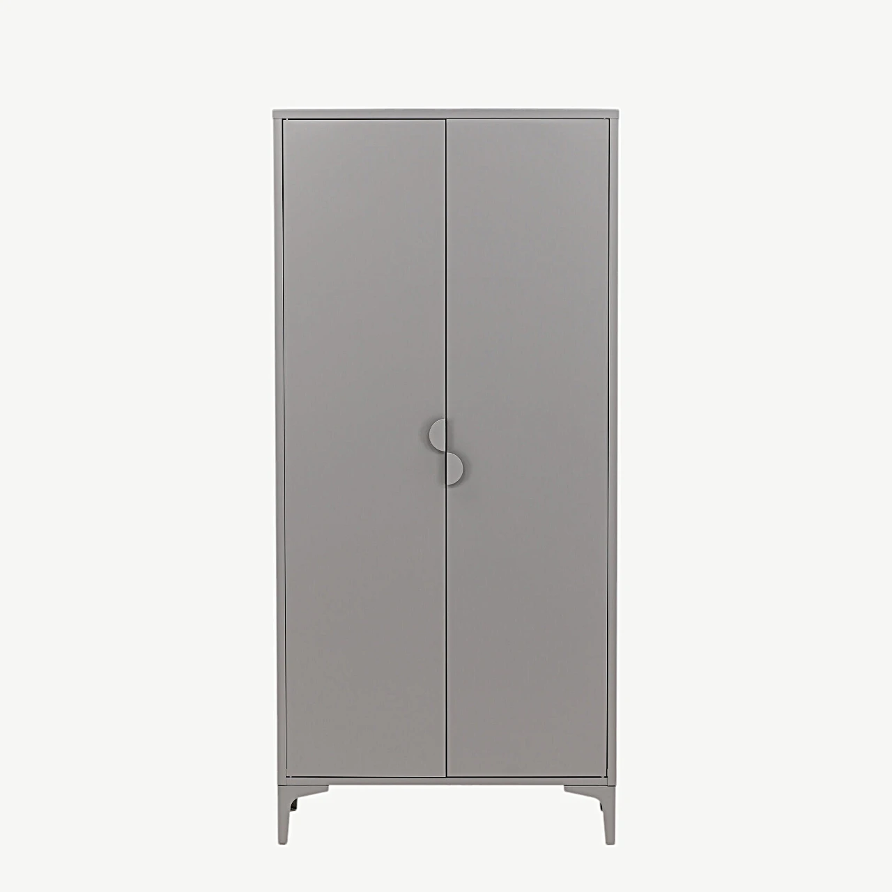 Helehalli viimistlusega metallist riidekapp Piring, 85 × 183 cm - 15622-255