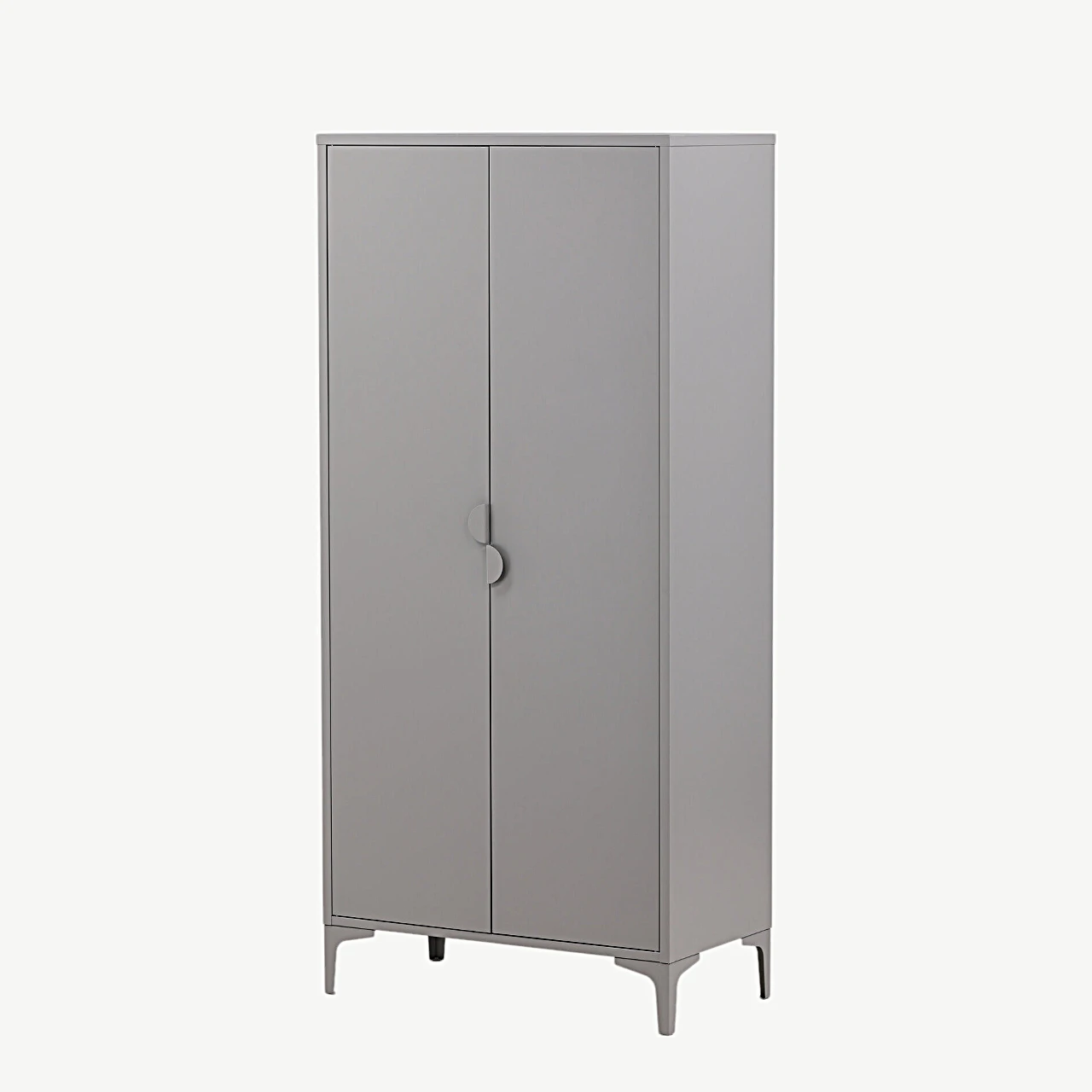 Helehalli viimistlusega metallist riidekapp Piring, 85 × 183 cm - 15622-255