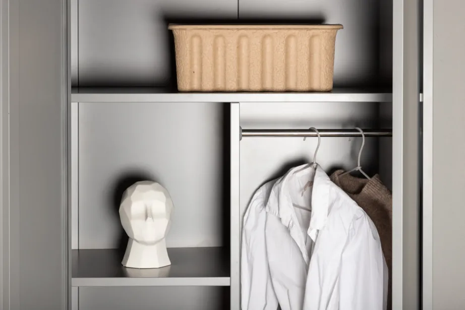 Helehalli viimistlusega metallist riidekapp Piring, 85 × 183 cm, 15622-255 – 11