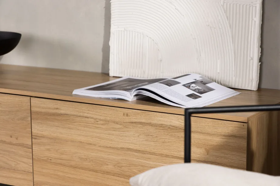 Frihamni sahtliga TV-alus, tamme imitatsioon, 160 cm, 15624-040 – 12