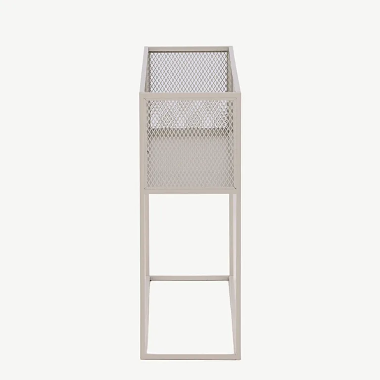 Beežist metallist kõrge võrkriiul Netz (110 × 30 × 80 cm) - 15626-250