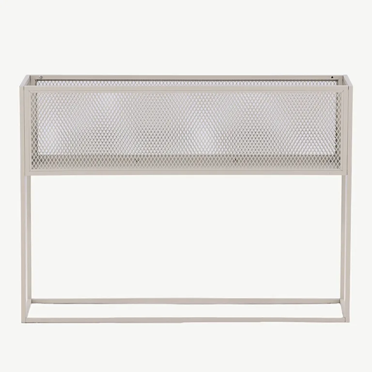 Beežist metallist kõrge võrkriiul Netz (110 × 30 × 80 cm) - 15626-250
