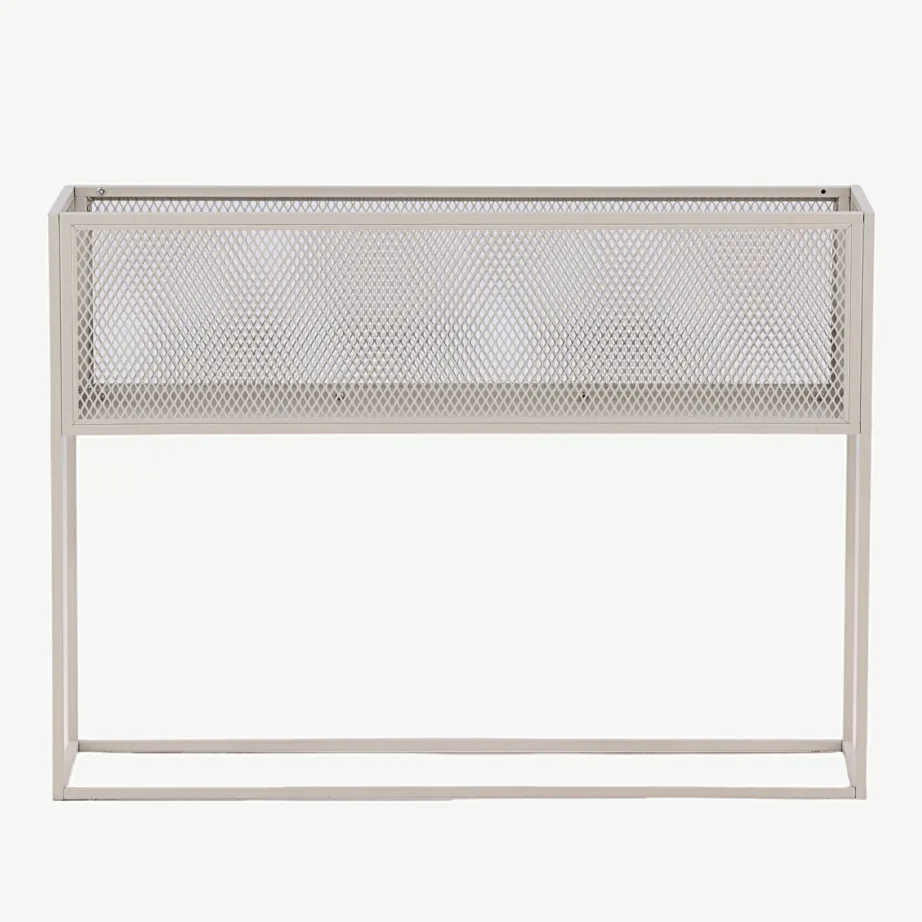 Beežist metallist kõrge võrkriiul Netz (110 × 30 × 80 cm), 15626-250 – 5