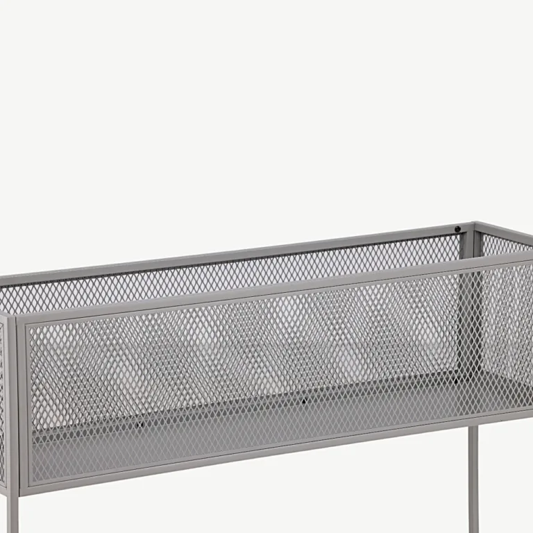 Netzi helehall metallriiul, restvõrguga (80 × 110 cm) - 15626-255