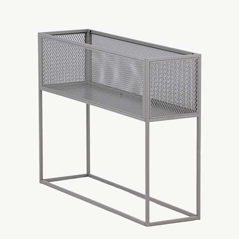 Netzi helehall metallriiul, restvõrguga (80 × 110 cm) - 15626-255