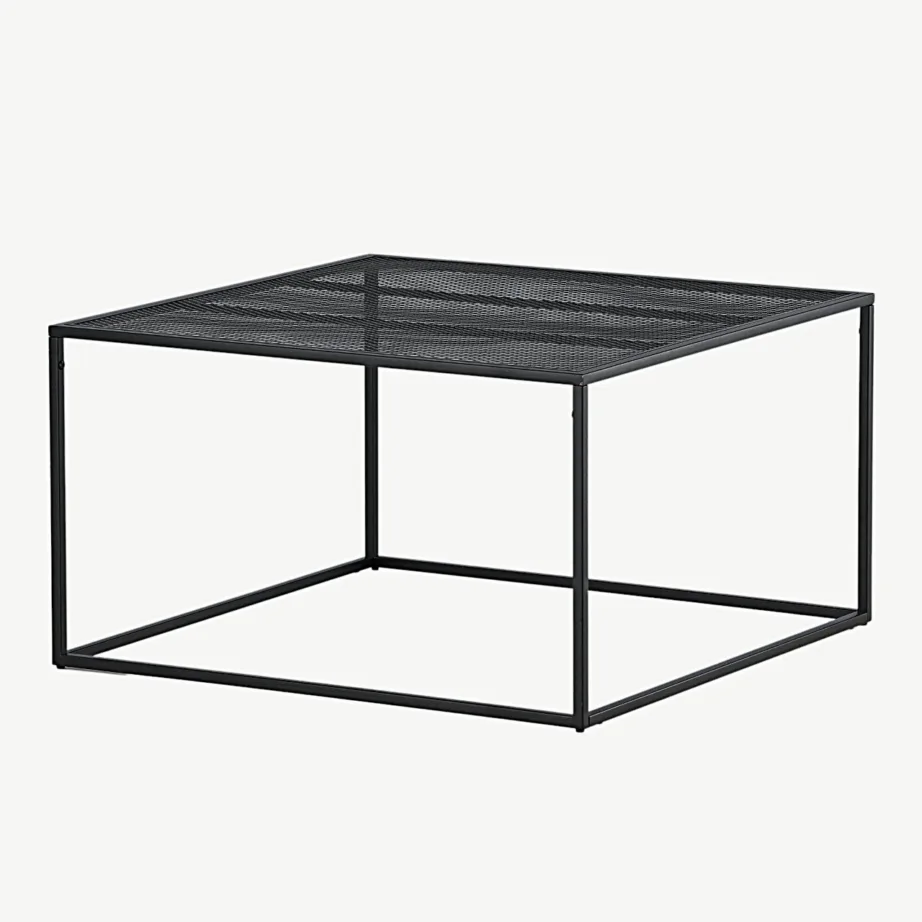 Mustast terasest diivanilaud restriiuliga Netz sarjast, 15627-208 – 6