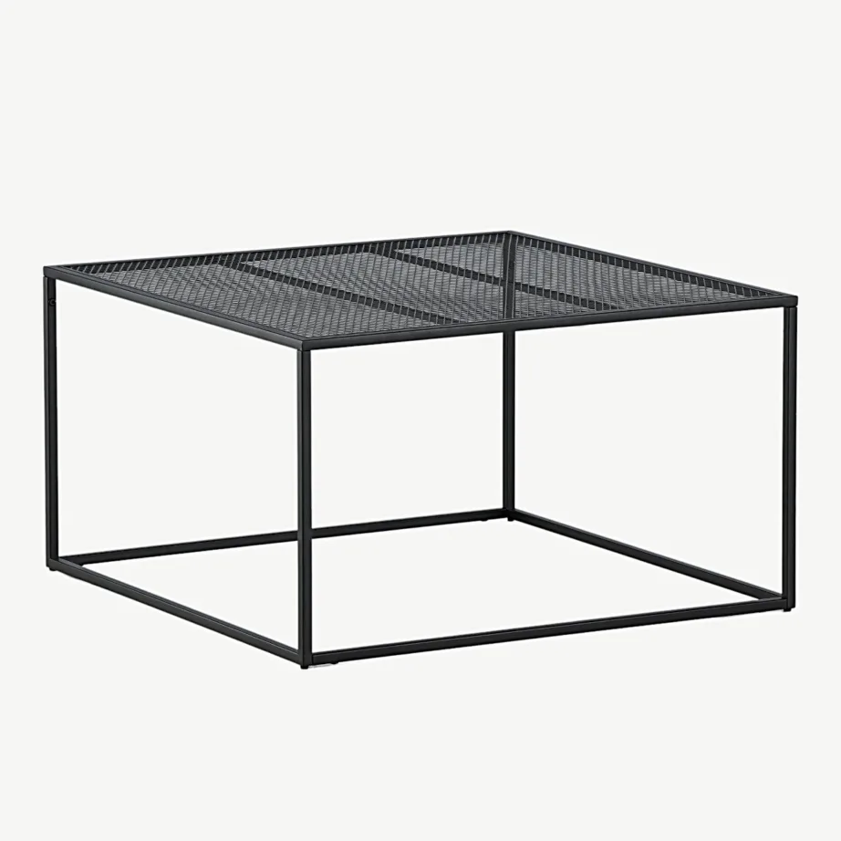 Mustast terasest diivanilaud restriiuliga Netz sarjast, 15627-208 – 7