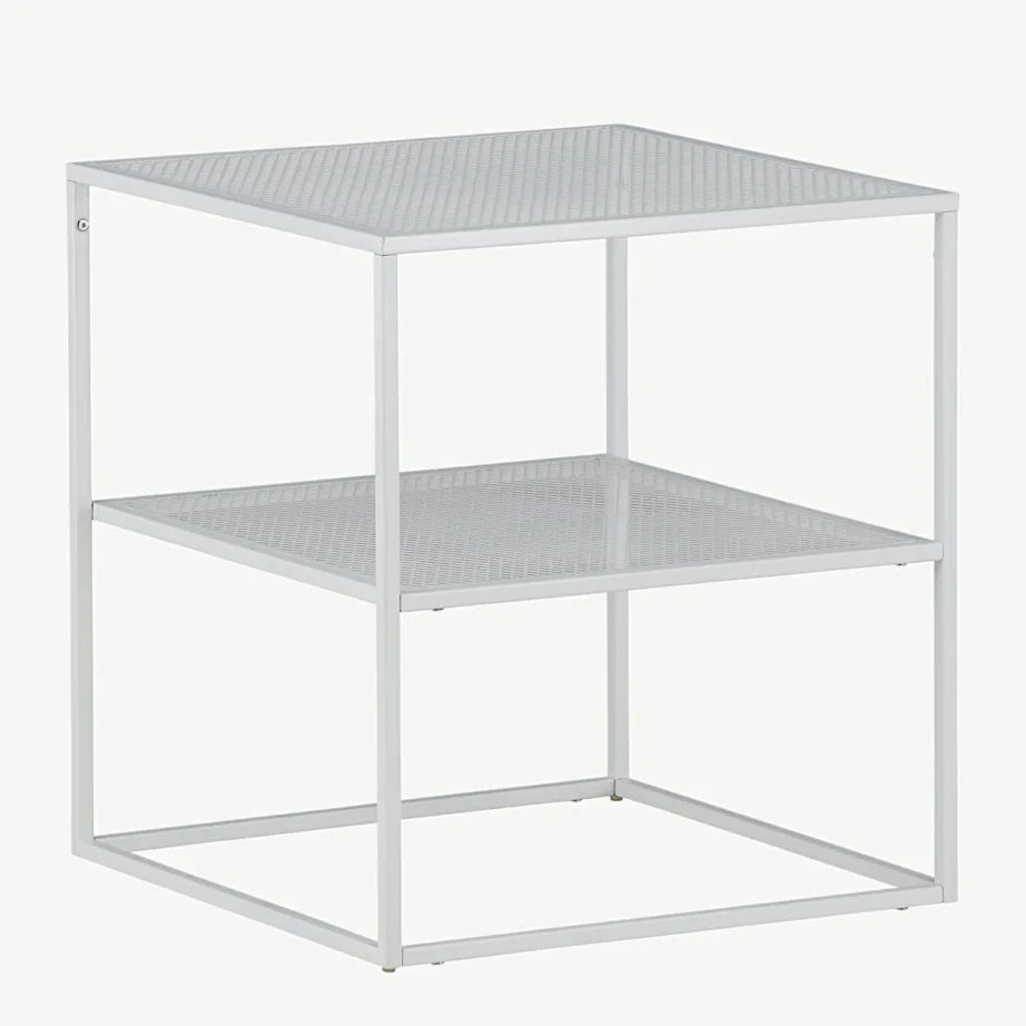 Valge terasest abilaud Netz võreliistuga, 15628-201 – 3