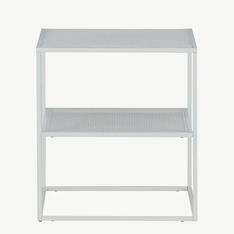 Valge terasest abilaud Netz võreliistuga, 15628-201 – 5