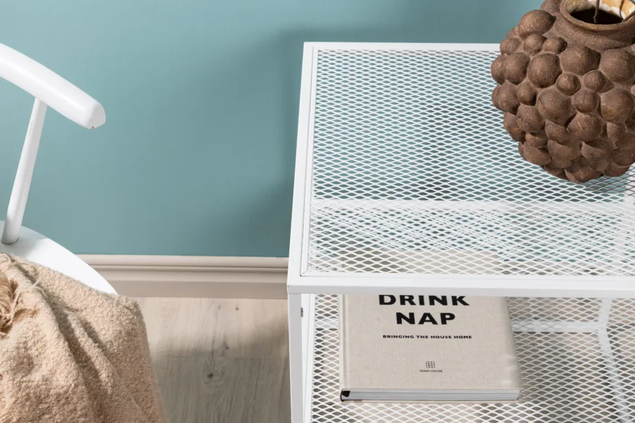 Valge terasest abilaud Netz võreliistuga, 15628-201 – 10