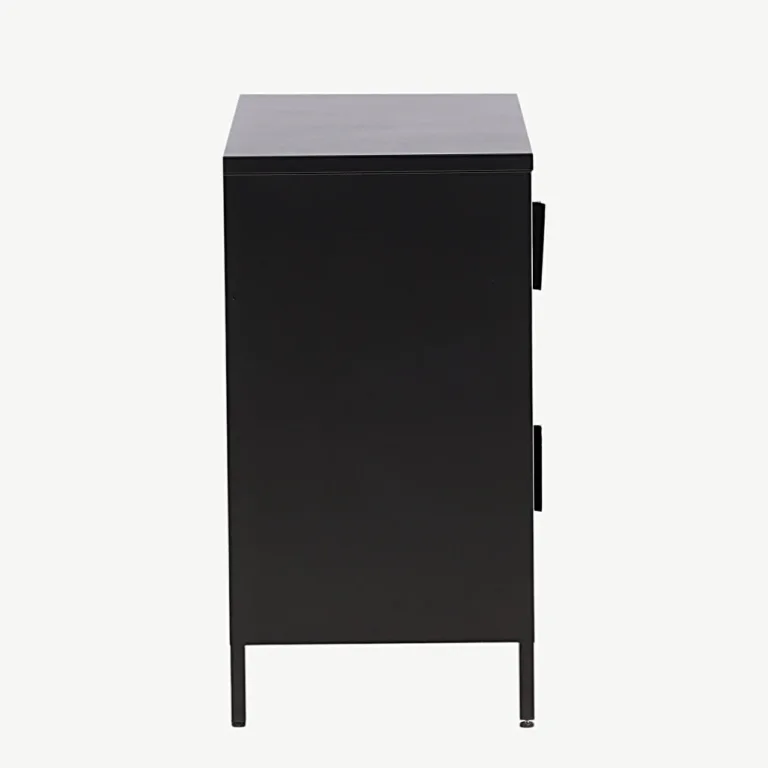 Must teraskapp võrkkatete ja kõrgete jalgadega Nett (75 x 90 cm) - 15629-208