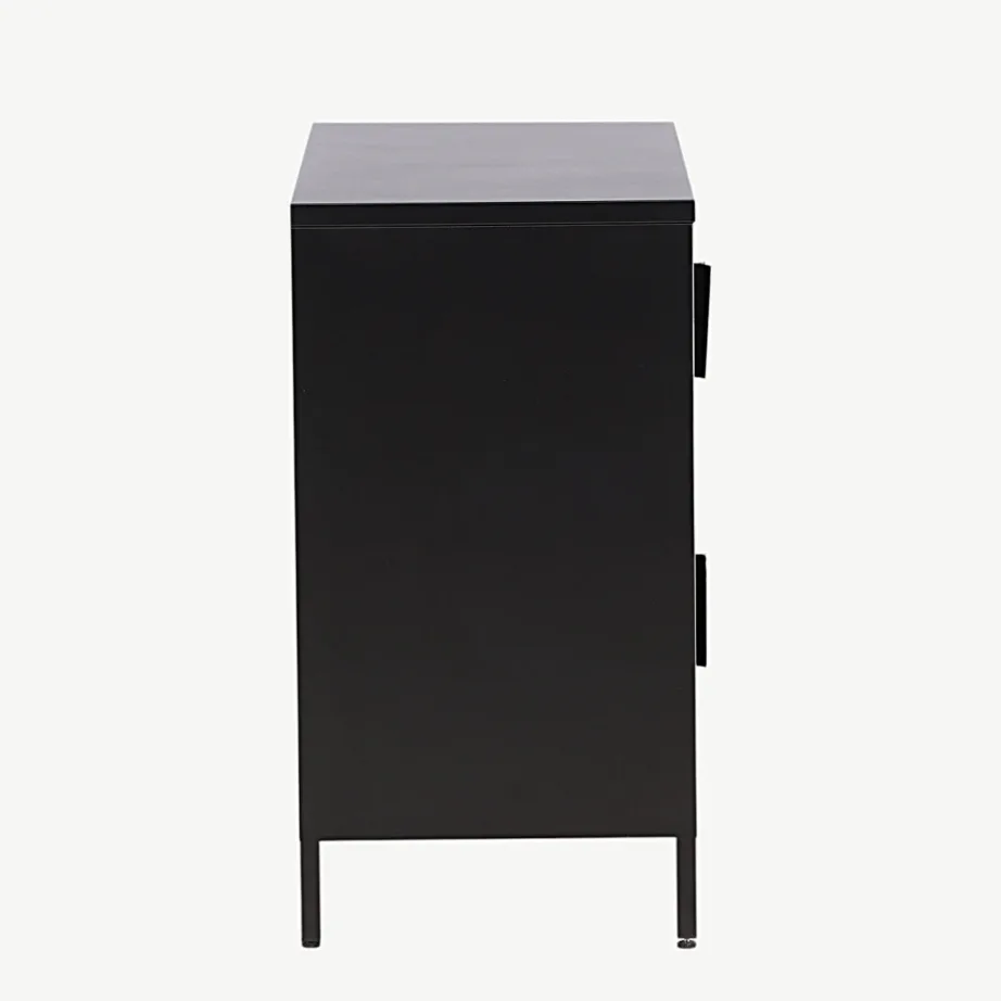 Must teraskapp võrkkatete ja kõrgete jalgadega Nett (75 x 90 cm), 15629-208 – 2