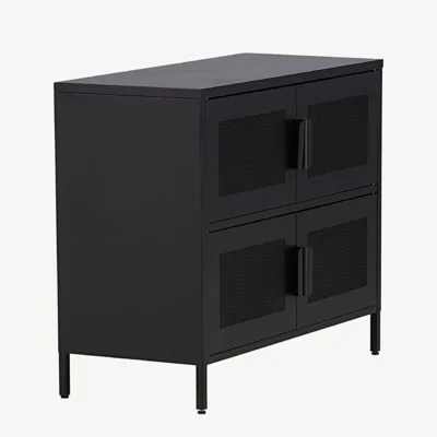 Must teraskapp võrkkatete ja kõrgete jalgadega Nett (75 x 90 cm) - 15629-208