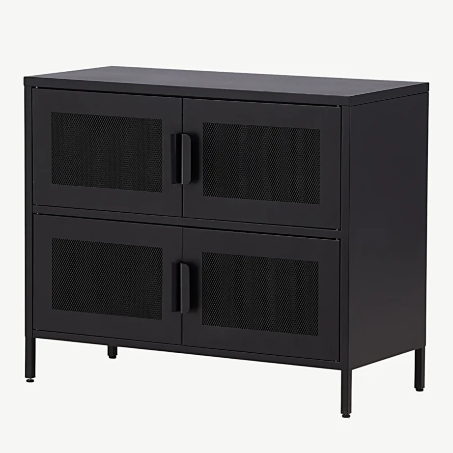 Must teraskapp võrkkatete ja kõrgete jalgadega Nett (75 x 90 cm), 15629-208 – 6