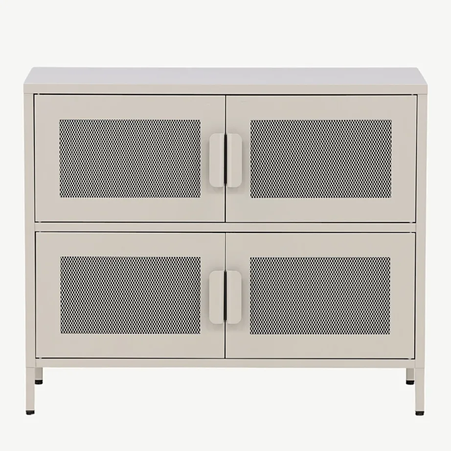 Beež teraskapp võrktahvlitega ja kõrgetel jalgadel Nett, 15629-250 – 4