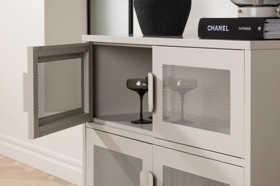 Beež teraskapp võrktahvlitega ja kõrgetel jalgadel Nett, 15629-250 – 9