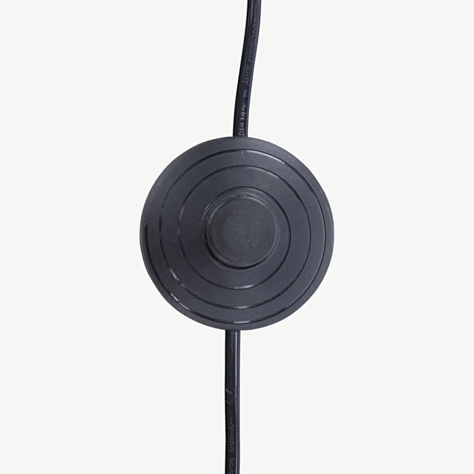 Beež põrandalamp Batangi valge PVC kupliga, 15636-330 – 3