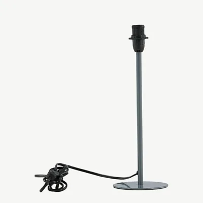 Tumesinakashalli värvi terasest laualambi jalg Dasir, 43 cm - 15639-337