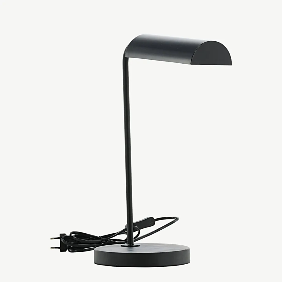 Mustast terasest lauavalgusti Harmonica (minimalistlik disain, Venture Home), 15643-888 – 6