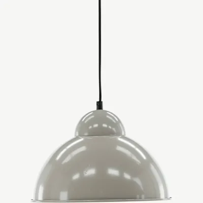 Beež metallist rippvalgusti Silly – kaasaegse disainiga, ø 31 cm - 15648-330