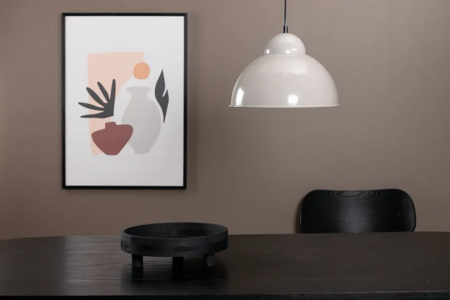 Beež metallist rippvalgusti Silly – kaasaegse disainiga, ø 31 cm, 15648-330 – 3