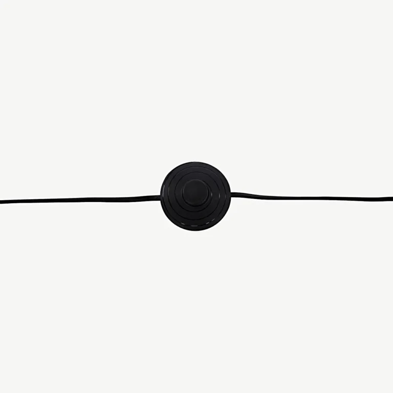 Mustast terasest põrandalamp Virro, modernne (126 cm) - 15656-338
