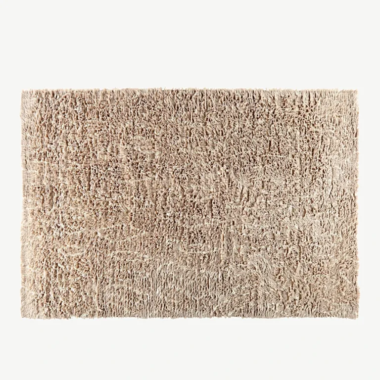 Beež kõrge karvaga villavaip Leiko, 300 × 200 cm - 15674-150