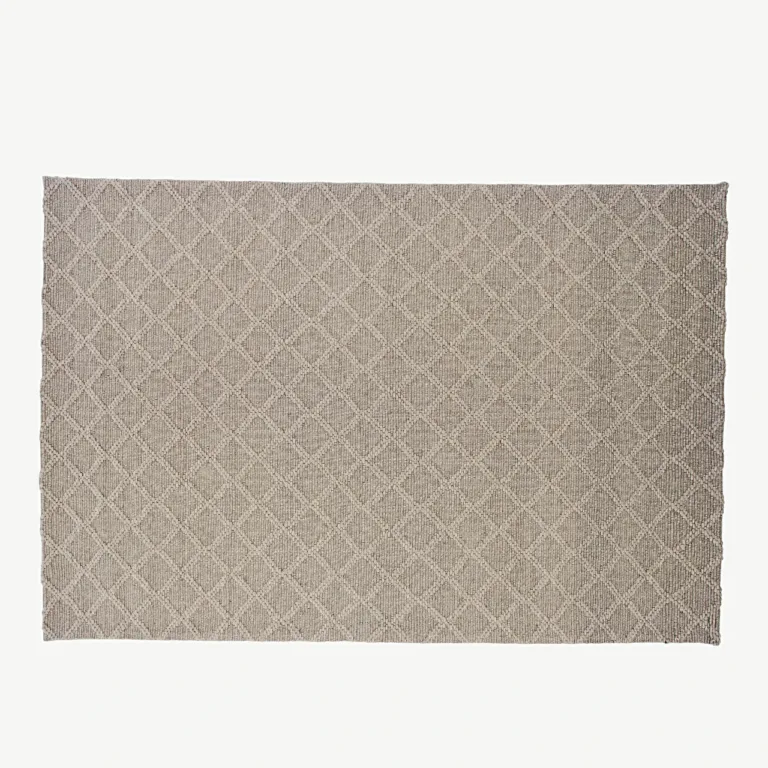 Beež käsitööna kootud villavaip Cloudy, 300 × 200 cm - 15677-160