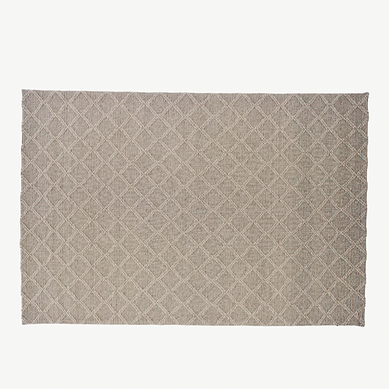 Beež käsitööna kootud villavaip Cloudy, 300 × 200 cm - 15677-160