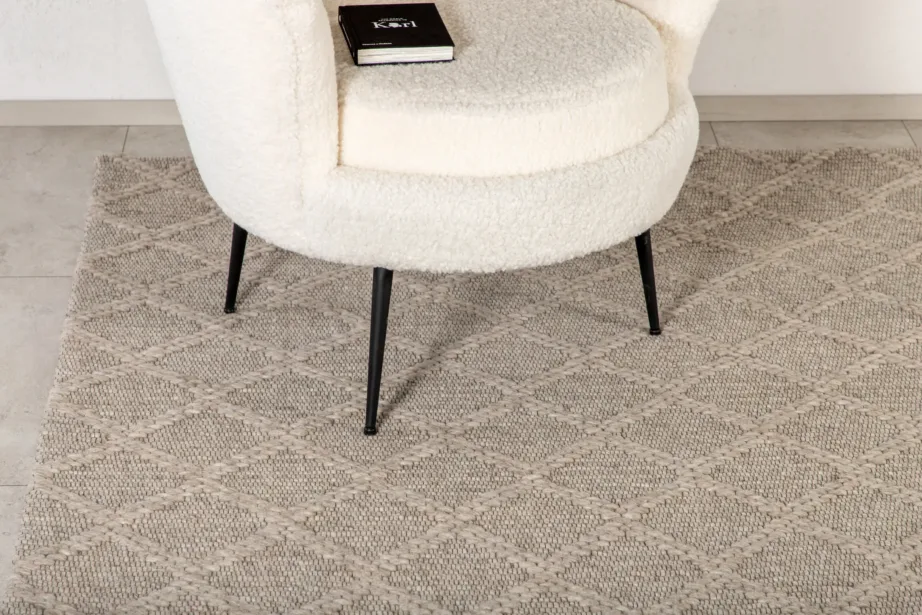 Beež käsitsi kootud villavaip Cloudy, 230 × 160 cm, 15678-160 – 3