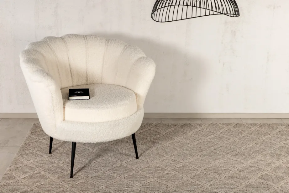 Beež käsitsi kootud villavaip Cloudy, 230 × 160 cm, 15678-160 – 9