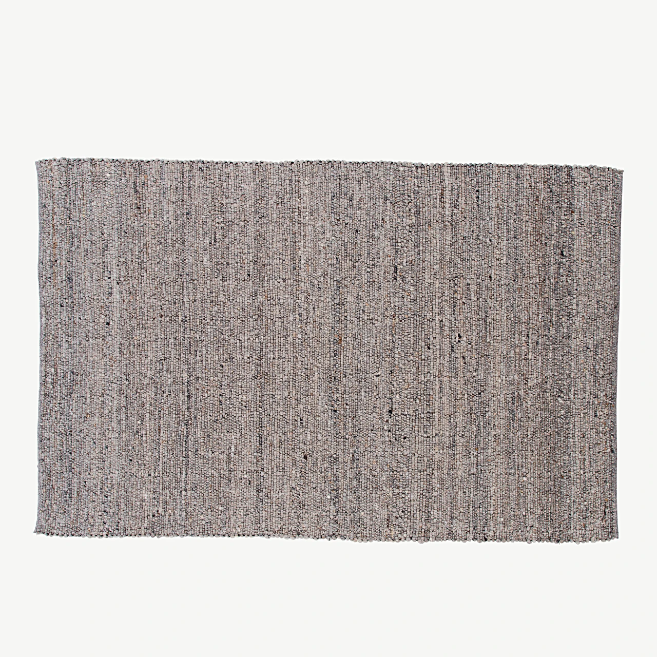 Käsitsi kootud villavaip Loump, hall/beež, 200 × 300 cm - 15683-195