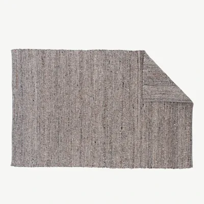 Käsitsi kootud villavaip Loump, hall/beež, 200 × 300 cm - 15683-195