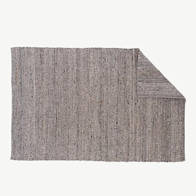 Käsitsi kootud villavaip Loump, hall/beež, 200 × 300 cm - 15683-195