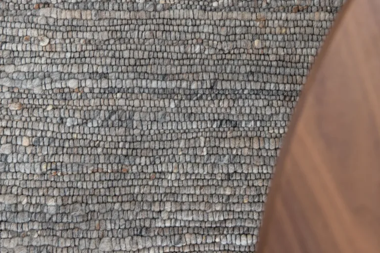 Käsitsi kootud villavaip Loump, hall/beež, 200 × 300 cm - 15683-195