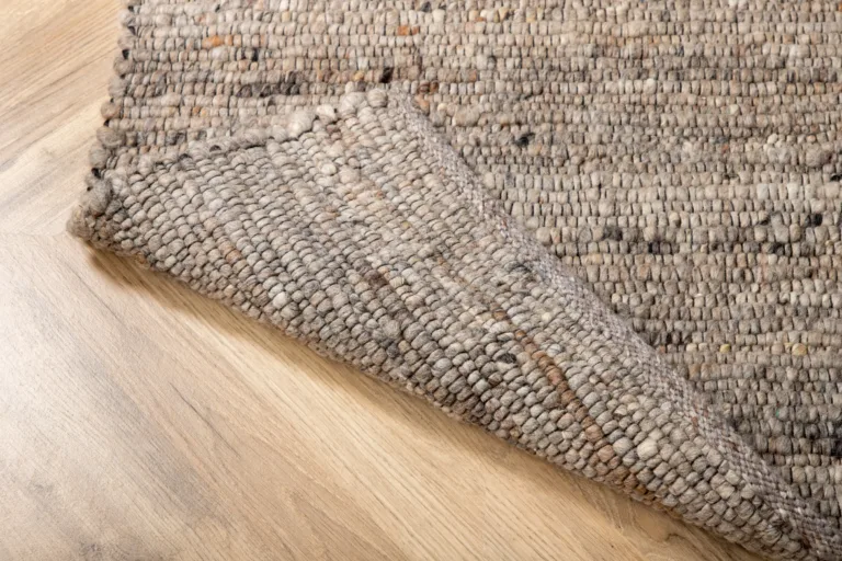 Käsitsi kootud villavaip Loump, hall/beež, 200 × 300 cm - 15683-195