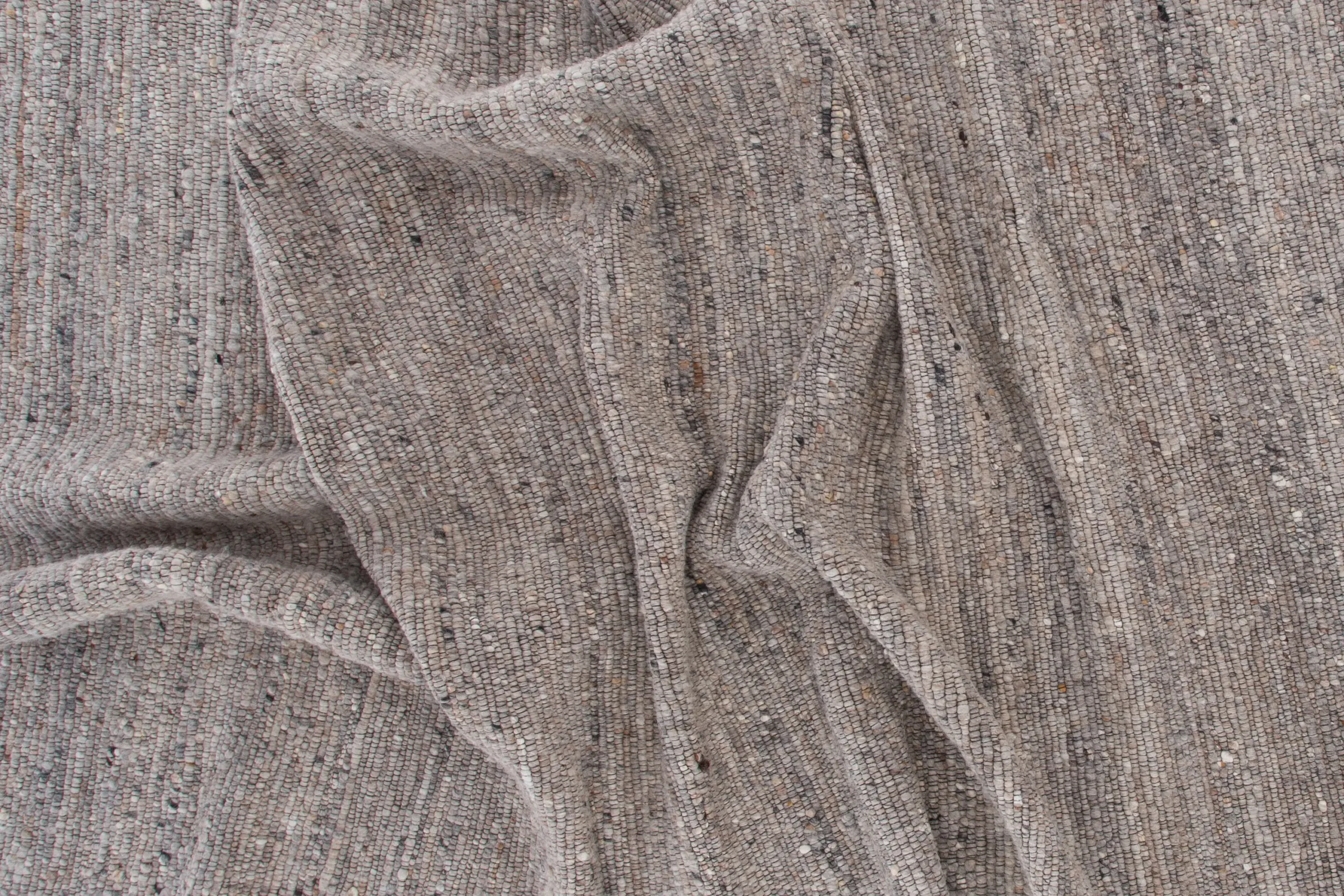 Käsitsi kootud villavaip Loump, hall/beež, 200 × 300 cm - 15683-195
