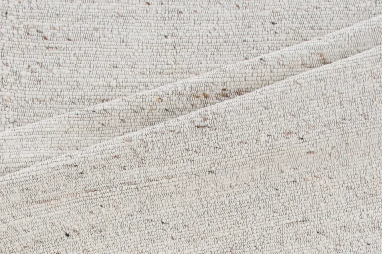 Käsitsi kootud villavaip Loump, beež-valges toonis, 160 × 230 cm - 15684-800