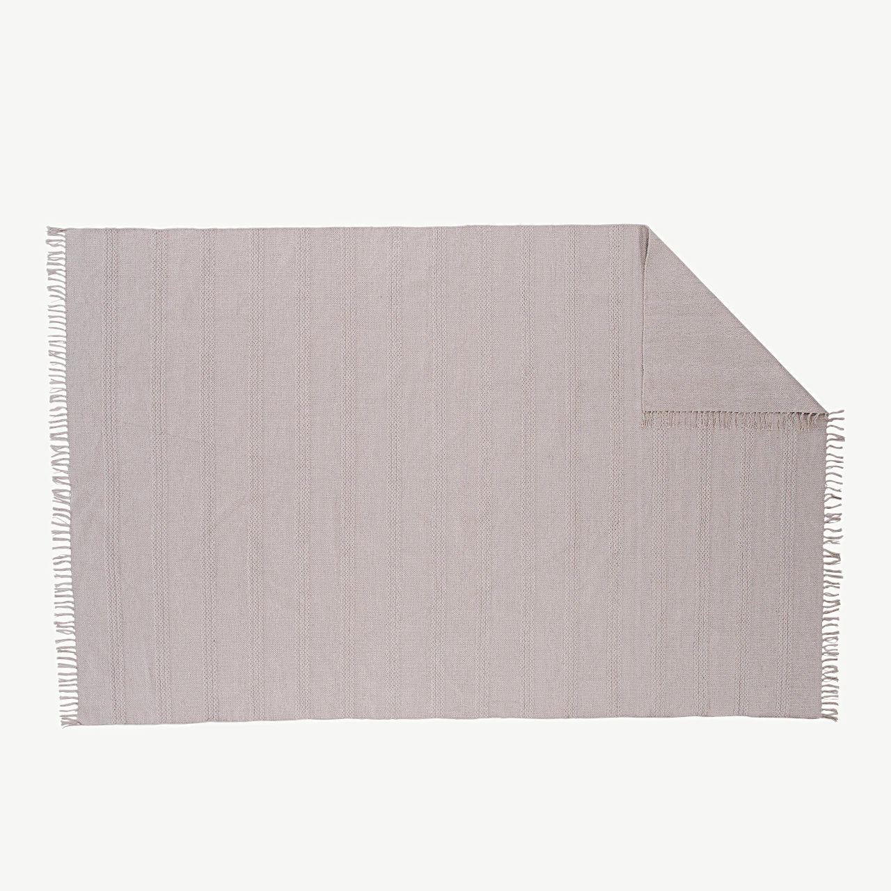 Beež käsitsi kootud puuvilla-villavaip Nico, 200 × 300 cm - 15692-695