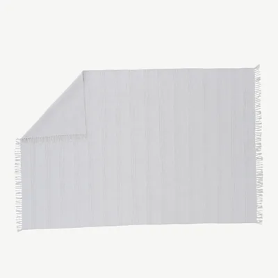 Murdvalge puuvilla-villavaip Nico mõõtmetega 160×230 cm, narmastega - 15693-420