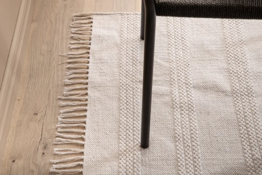 Murdvalge puuvilla-villavaip Nico mõõtmetega 160×230 cm, narmastega, 15693-420 – 7