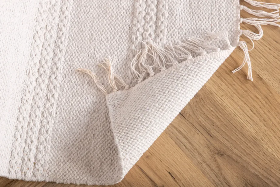 Murdvalge puuvilla-villavaip Nico palmikutega, 80 × 250 cm, 15694-420 – 7